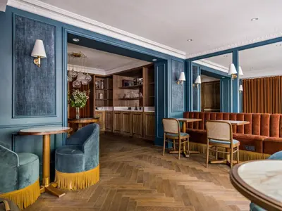 Coin salon dans l'établissement Hotel Duquesne Eiffel