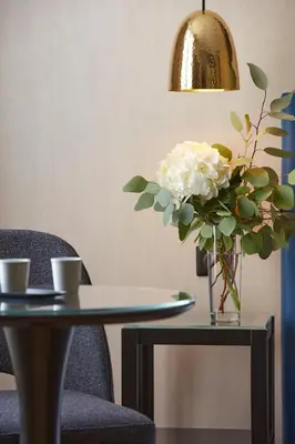 Coin salon dans l'établissement Hotel Atmospheres