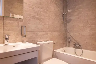 Salle de bains dans l'établissement Hôtel Istria by Magna Arbor