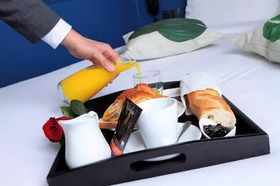 Nourriture dans l'hôtel ou à proximité