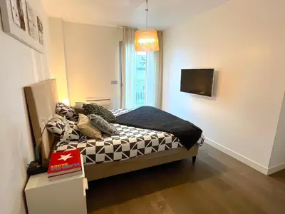 Un ou plusieurs lits dans un hébergement de l'établissement le Penthouse Picquart