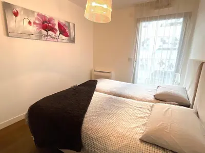 Un ou plusieurs lits dans un hébergement de l'établissement le Penthouse Picquart