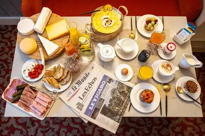 Nourriture dans l'hôtel ou à proximité