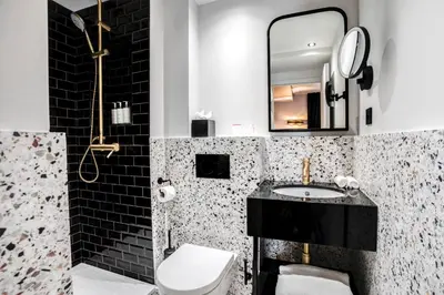 Salle de bains dans l'établissement Rayz Eiffel