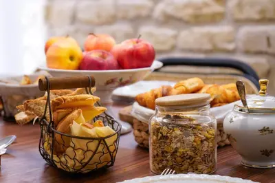 Nourriture dans l'hôtel ou à proximité