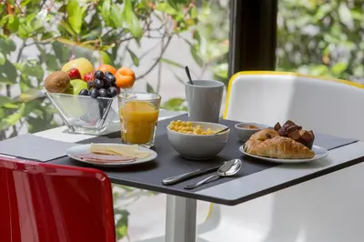 Nourriture dans l'hôtel ou à proximité