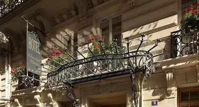 Balcon ou terrasse dans l'établissement Chambiges Elysées