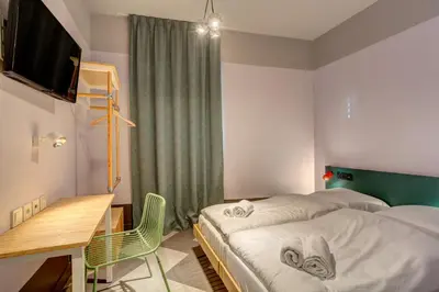 Un ou plusieurs lits dans un hébergement de l'établissement MEININGER Hotel Paris Porte de Vincennes