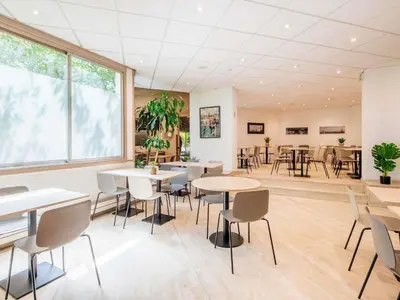 Restaurant ou autre lieu de restauration dans l'établissement Aparthotel Adagio Paris XV