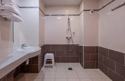 Salle de bains dans l'établissement Saint Georges Lafayette