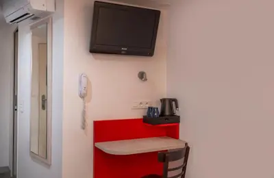 Cuisine ou kitchenette dans l'établissement Saint Georges Lafayette