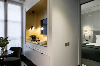 Un ou plusieurs lits dans un hébergement de l'établissement Maison Armance - Esprit de France