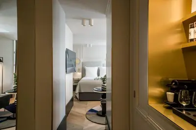 Cuisine ou kitchenette dans l'établissement Maison Armance - Esprit de France