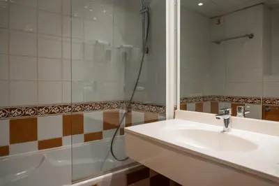 Salle de bains dans l'établissement Villa Alessandra