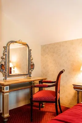 Coin salon dans l'établissement Villa Beaumarchais