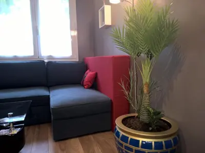 Coin salon dans l'établissement Charmant F2 Paris Expo Versailles