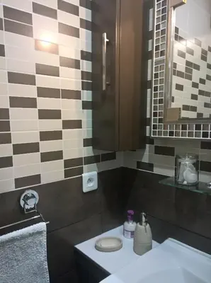 Salle de bains dans l'établissement Charmant F2 Paris Expo Versailles