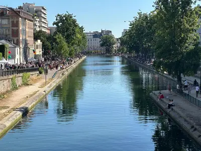 Vue sur la rivière ou le fleuve situé(e) à proximité de l'appartement