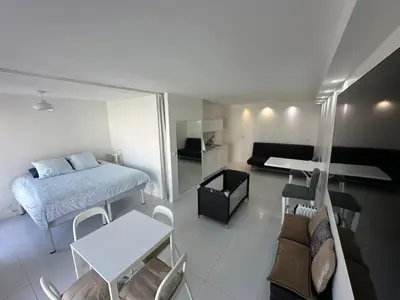 Un ou plusieurs lits dans un hébergement de l'établissement Studio Trip In Paris - Gare de l'Est