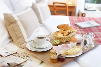 Nourriture dans l'hôtel ou à proximité