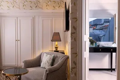 Cuisine ou kitchenette dans l'établissement Hotel West-End