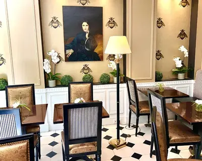 Coin salon dans l'établissement Arioso