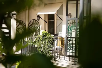 Balcon ou terrasse dans l'établissement Arioso