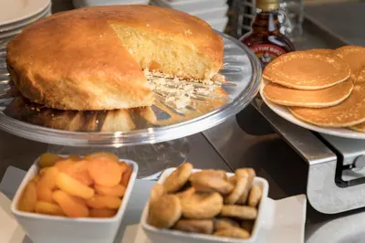 Nourriture dans l'hôtel ou à proximité