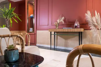 Cuisine ou kitchenette dans l'établissement La Perle Saint Germain des Prés
