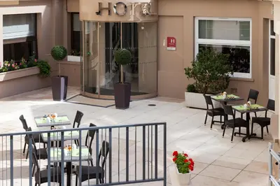Restaurant ou autre lieu de restauration dans l'établissement Timhotel Opéra Blanche Fontaine