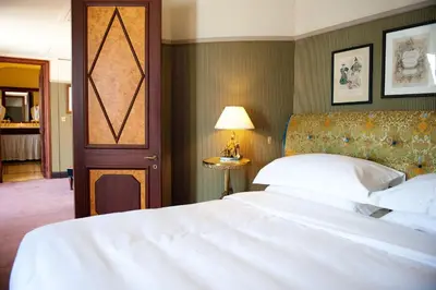 Un ou plusieurs lits dans un hébergement de l'établissement L'Hôtel