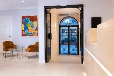 Coin salon dans l'établissement Hotel Duminy-Vendome