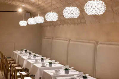 Restaurant ou autre lieu de restauration dans l'établissement Hotel Duminy-Vendome