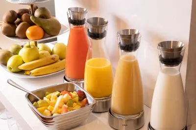 Nourriture dans l'hôtel ou à proximité