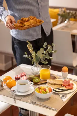 Nourriture dans l'hôtel ou à proximité