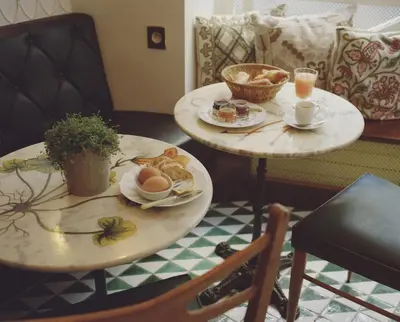 Nourriture dans l'hôtel ou à proximité