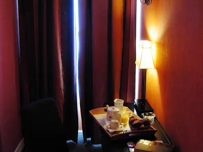 Nourriture dans l'hôtel ou à proximité