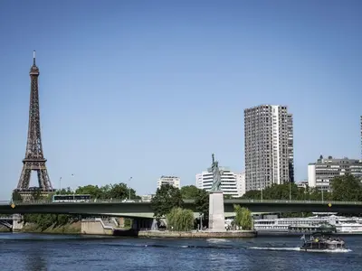 Vue sur la rivière ou le fleuve situé(e) à proximité de l'hôtel