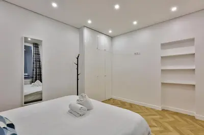 Un ou plusieurs lits dans un hébergement de l'établissement 92 - Beautiful Apartment in Montorgueil