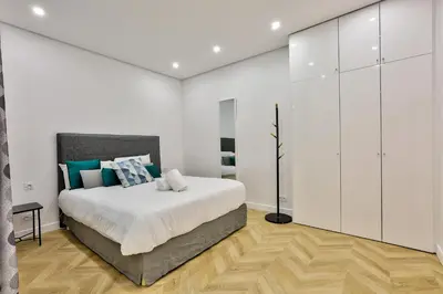 Un ou plusieurs lits dans un hébergement de l'établissement 92 - Beautiful Apartment in Montorgueil