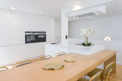Cuisine ou kitchenette dans l'établissement My Véranda - Marais - République- Luxury family suite avec climatisation