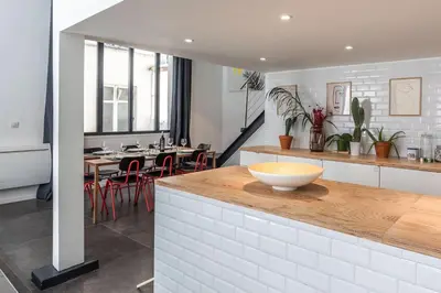 Plan de l'établissement Outstanding Artist Loft - 6 guests - Marais and Canal