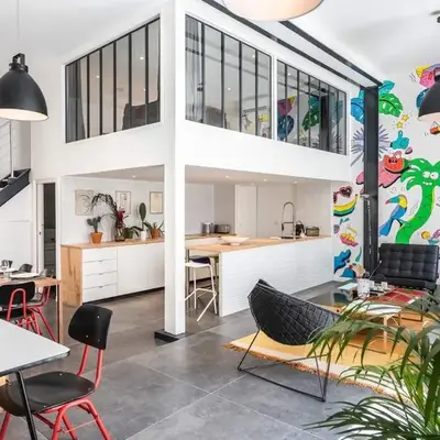 Outstanding Artist Loft - 6 guests - Marais and Canal