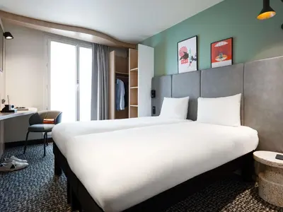 Un ou plusieurs lits dans un hébergement de l'établissement ibis Paris Gare de Lyon Reuilly
