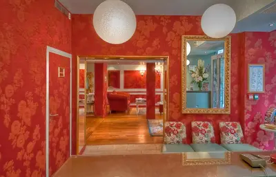 Coin salon dans l'établissement Hotel Louvre Bons Enfants