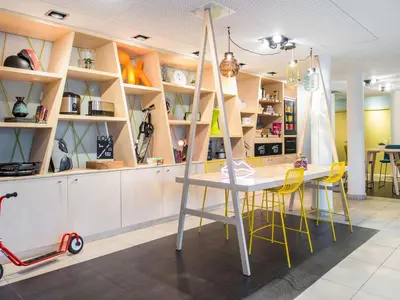 Cuisine ou kitchenette dans l'établissement Aparthotel Adagio Access Paris Porte De Charenton