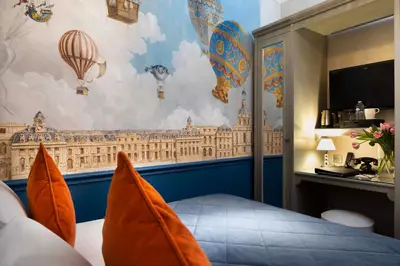 Coin salon dans l'établissement Hotel & Spa de Latour Maubourg