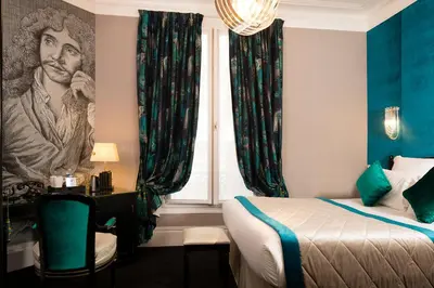 Un ou plusieurs lits dans un hébergement de l'établissement Hotel & Spa de Latour Maubourg