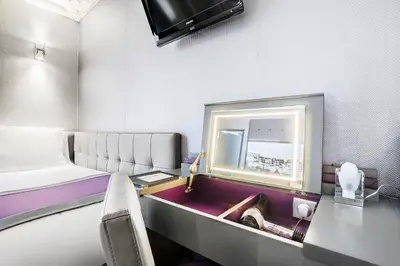 Un ou plusieurs lits dans un hébergement de l'établissement Best Western Nouvel Orléans Montparnasse