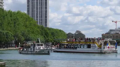 Vue sur la rivière ou le fleuve situé(e) à proximité de l'hôtel